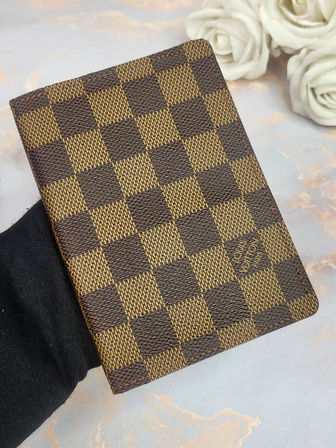 Louis Vuitton Damier Ebene Passport Holder