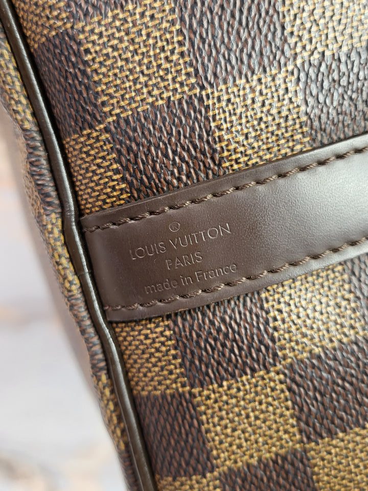 Louis Vuitton Damier Ebene Speedy 35 Bandouliere