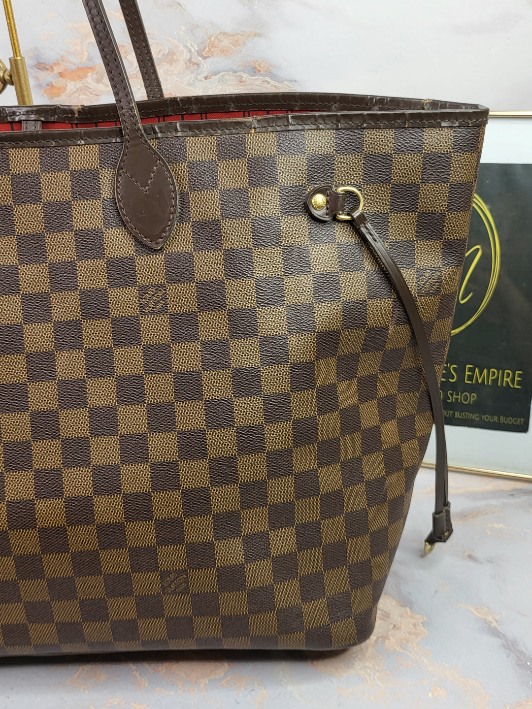 Louis Vuitton Damier Ebene Neverfull GM