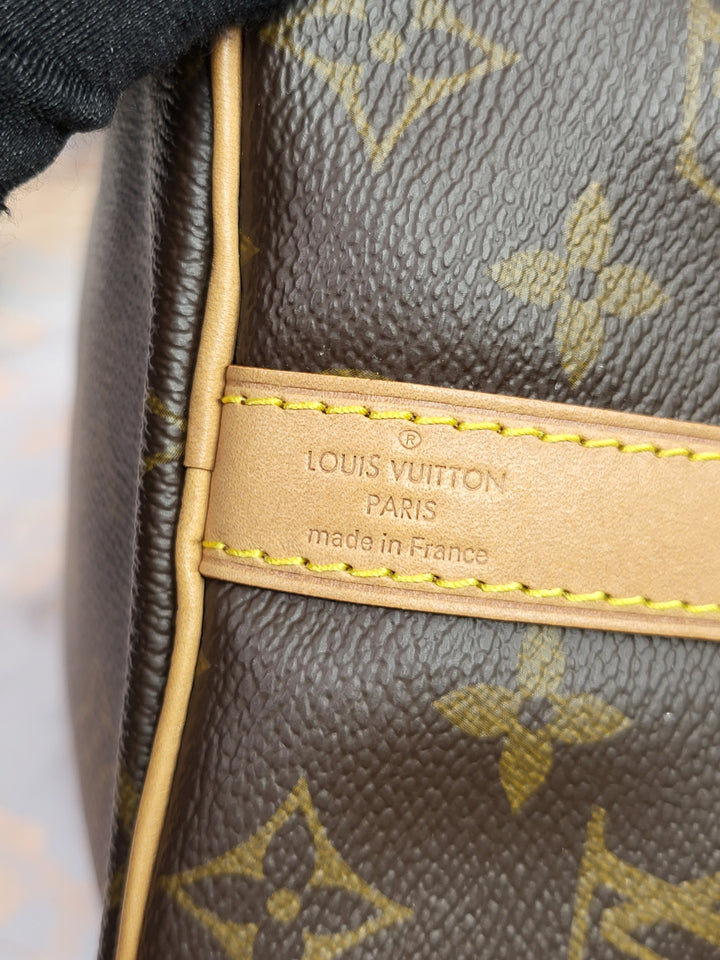 Louis Vuitton Monogram Speedy 25 Bandouliere