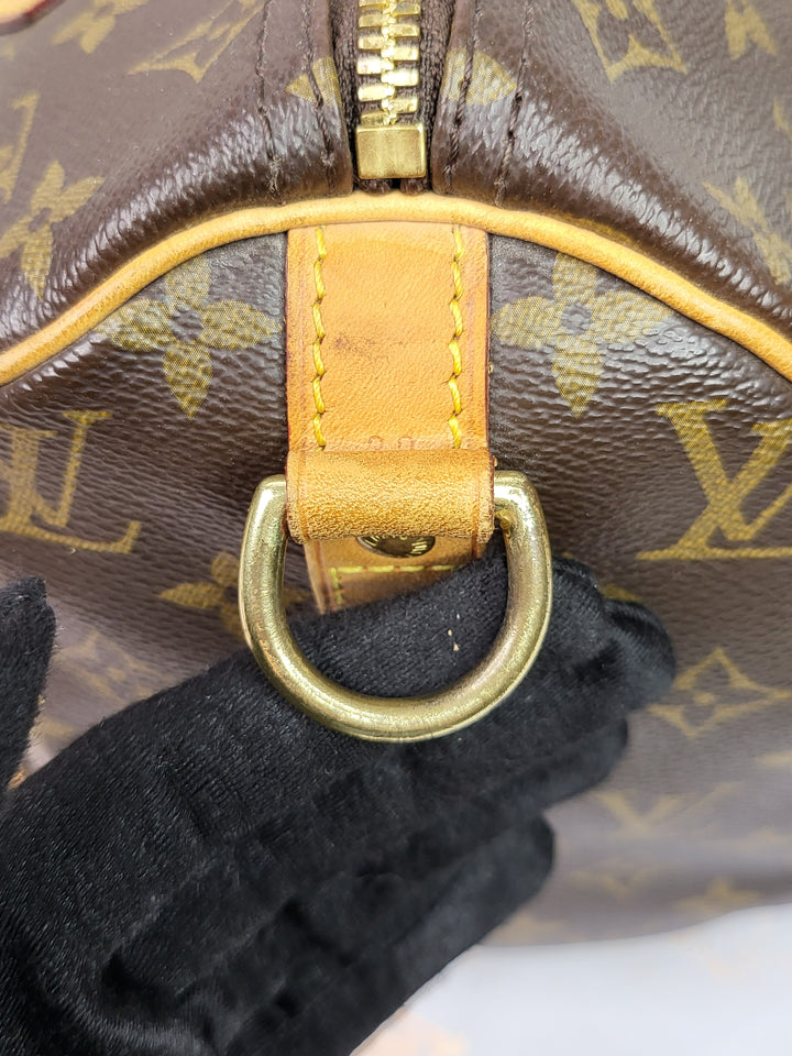 Louis Vuitton Monogram Speedy 30 Bandouliere