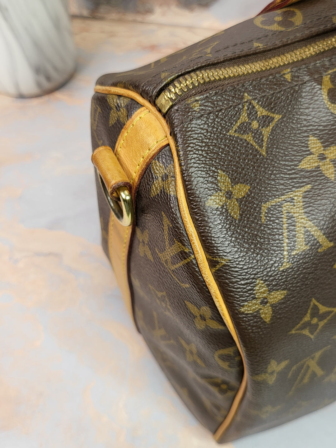 Louis Vuitton Monogram Speedy 30 Bandouliere