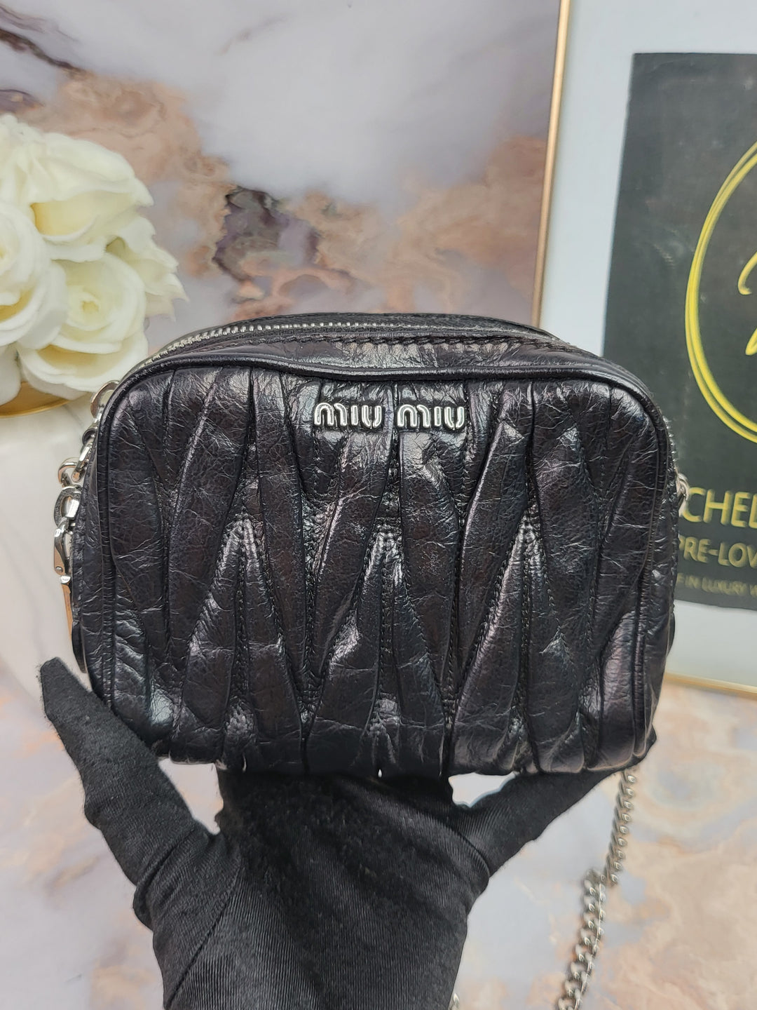 Miu Miu Double Zip Mini Bag