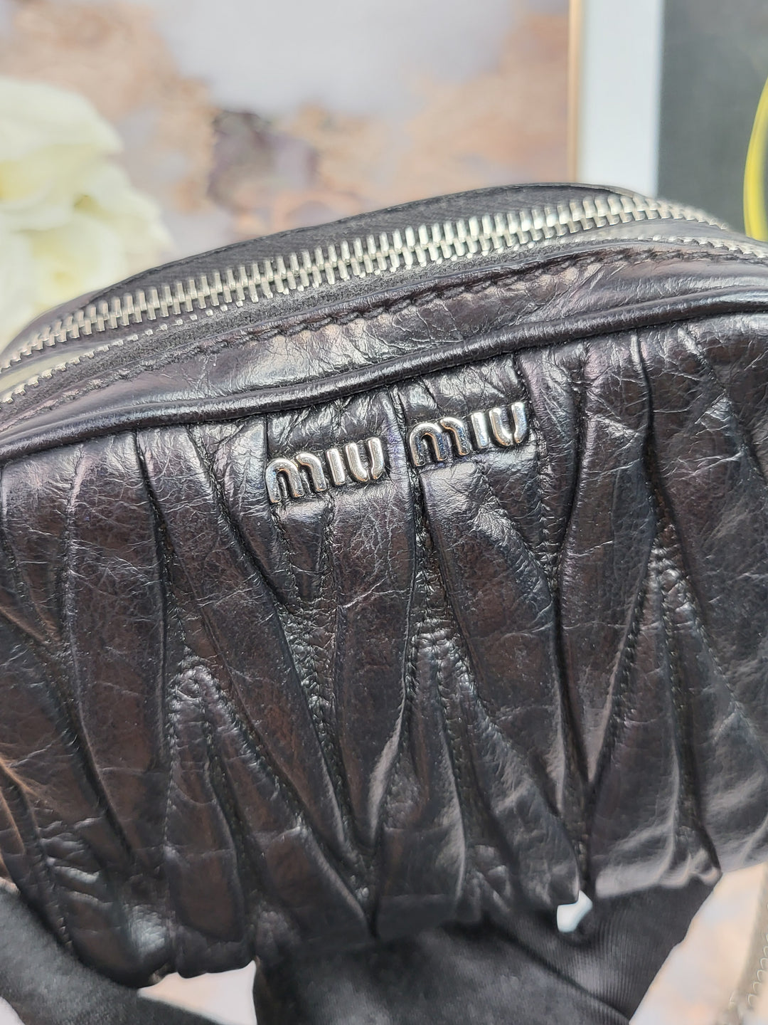 Miu Miu Double Zip Mini Bag