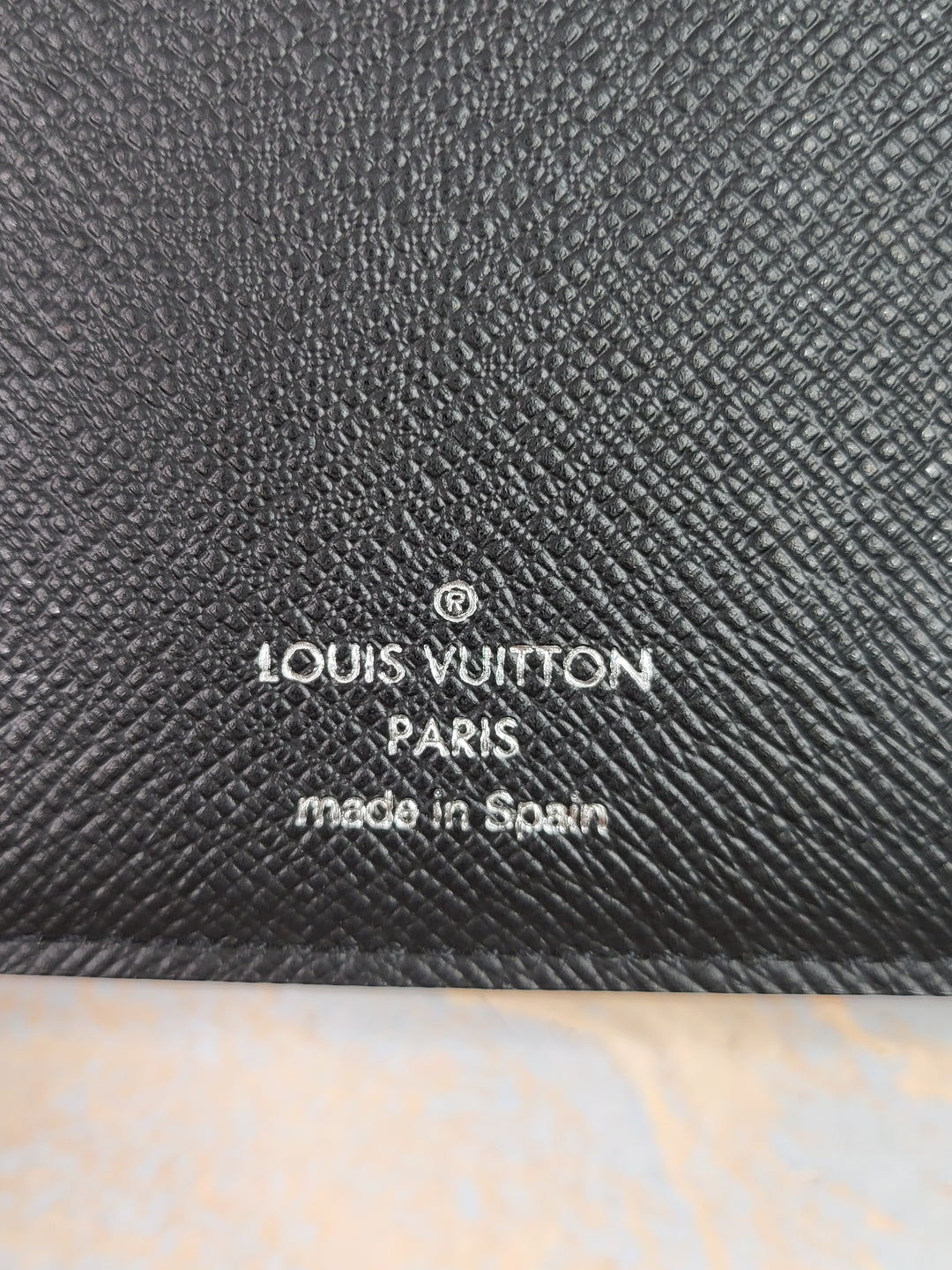 Louis Vuitton Damier Graphite Desk Agenda Cover