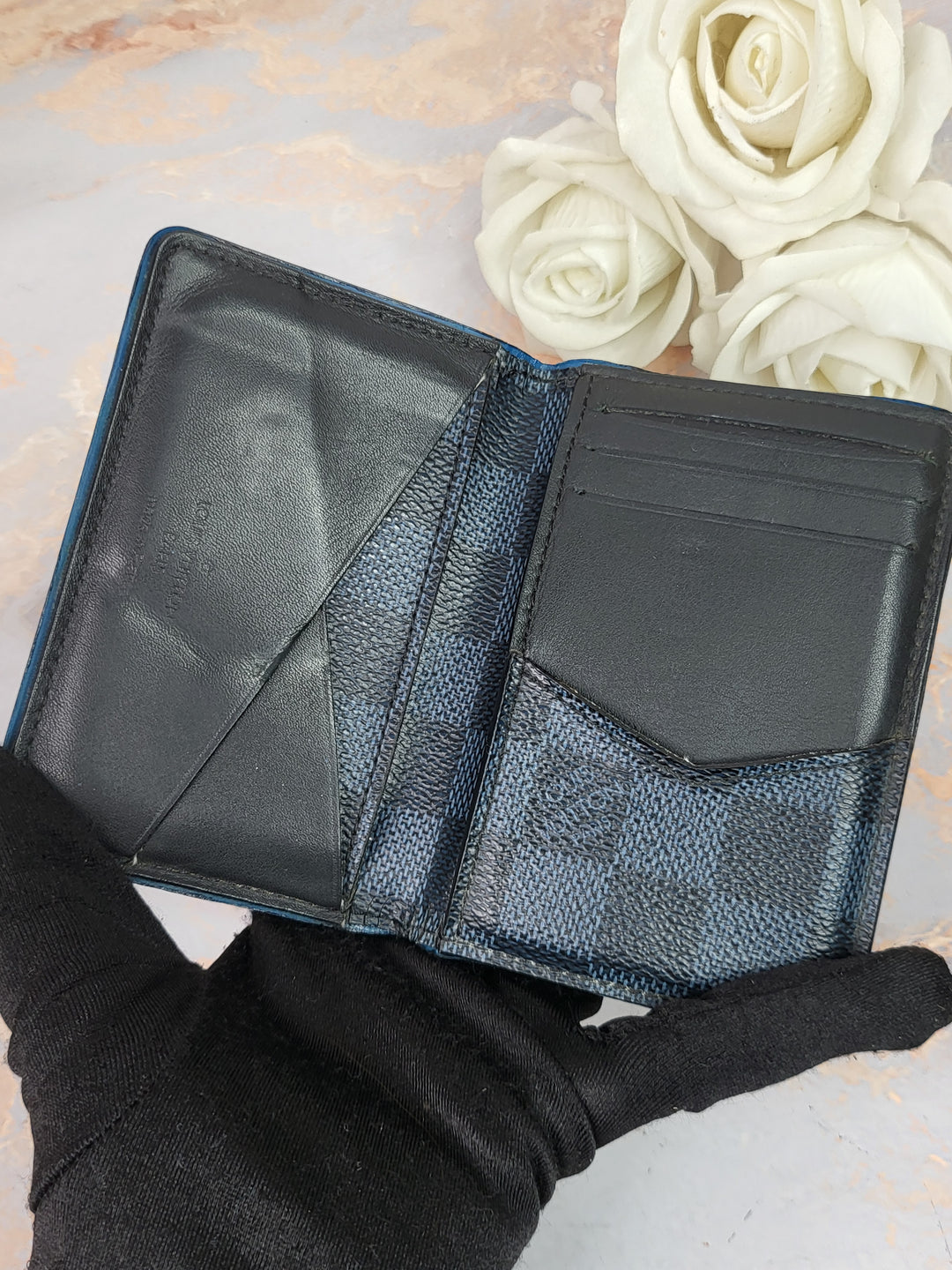 Louis Vuitton Graphite Cobalt Pocket Organizer