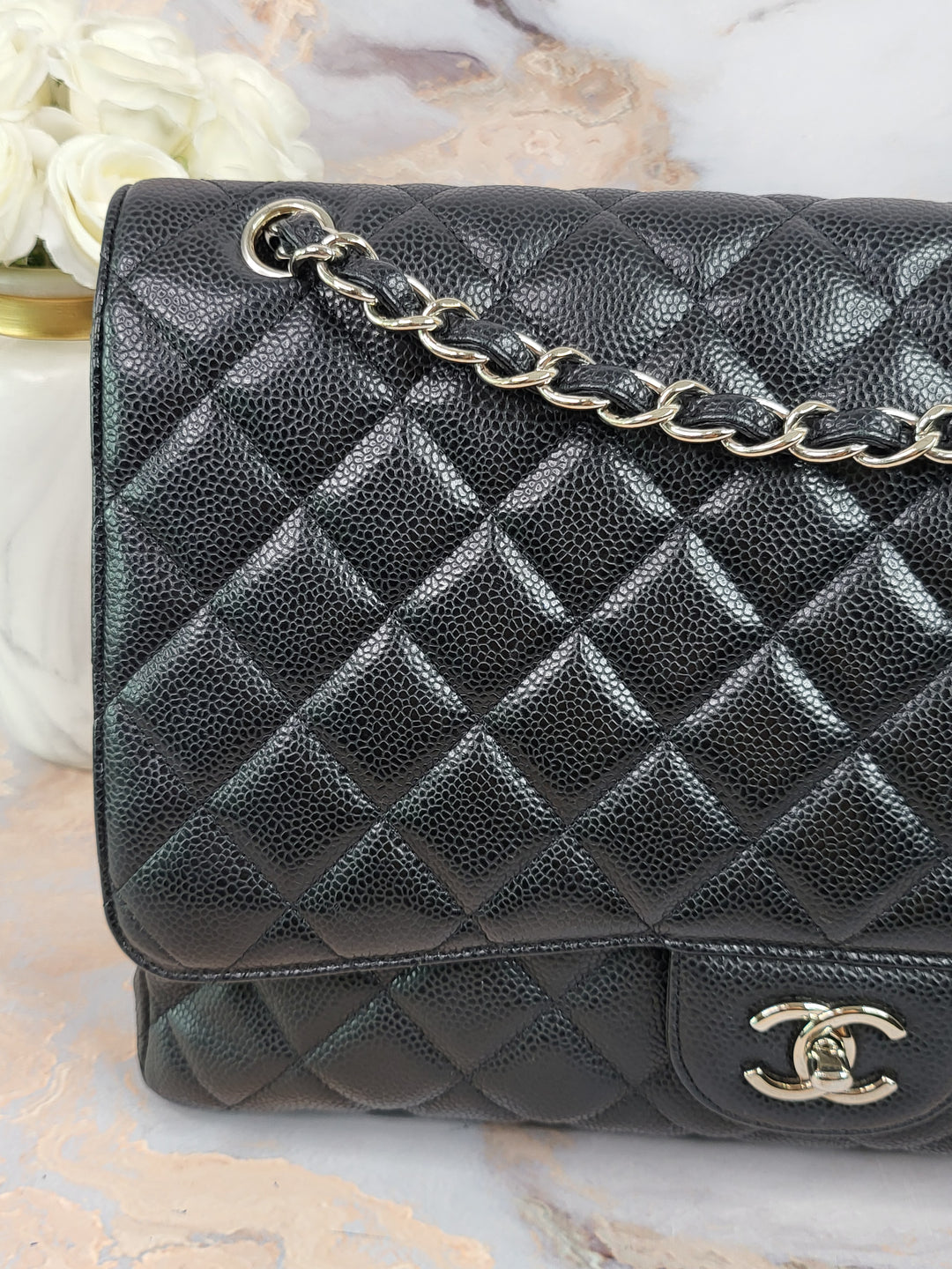 Chanel Caviar Maxi Single Flap