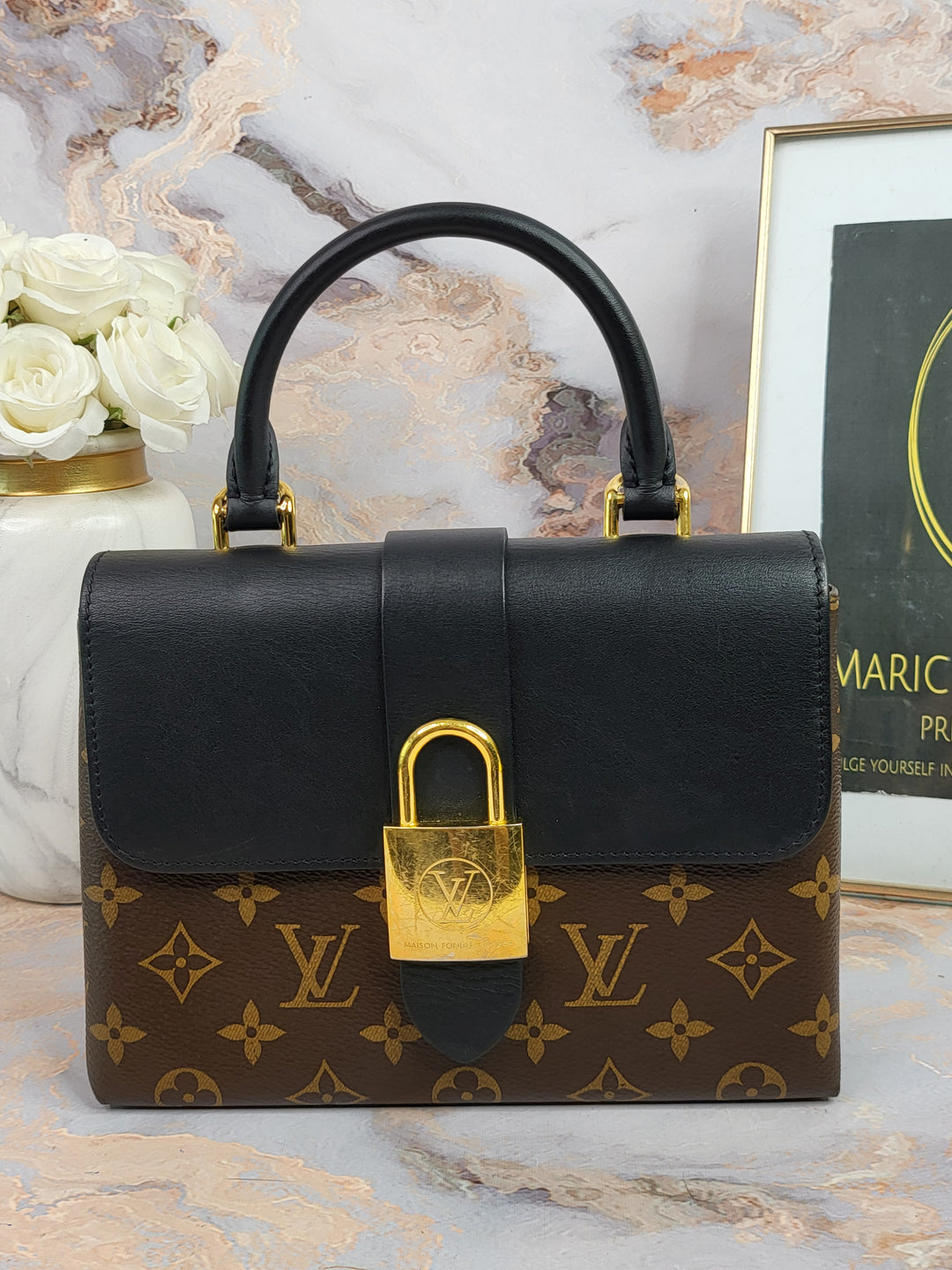 Louis Vuitton Monogram Locky BB Noir