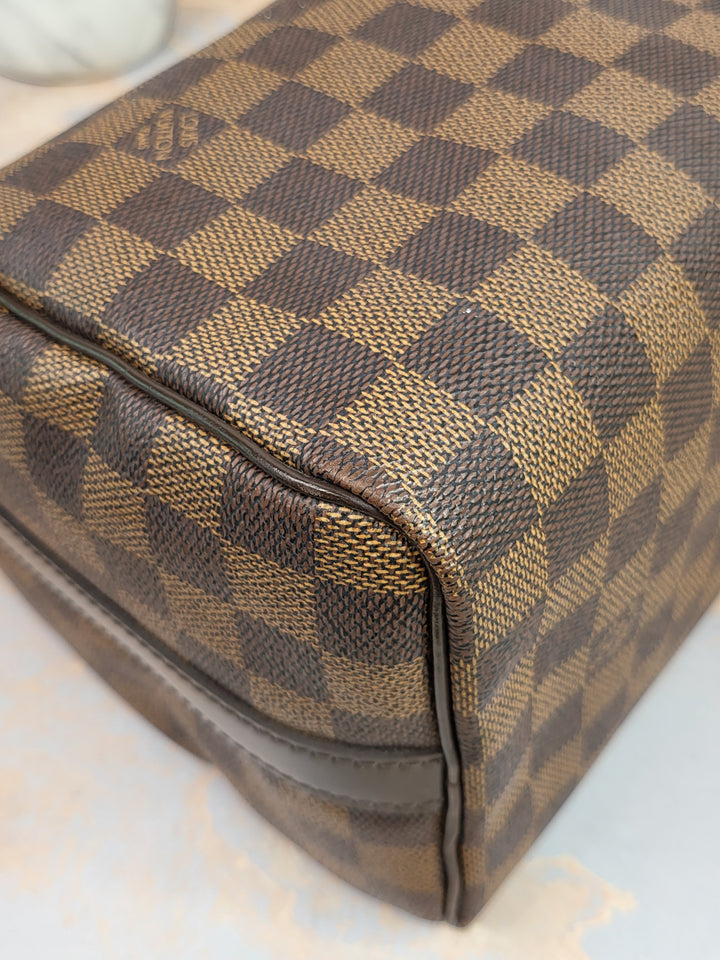 Louis Vuitton Damier Ebene Speedy 25 Bandouliere