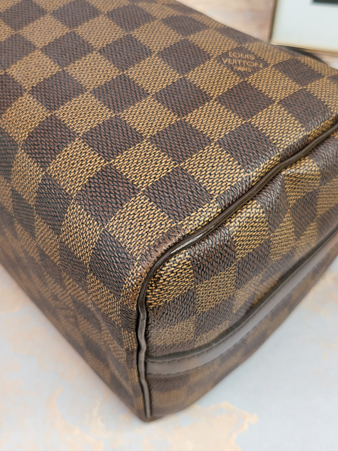 Louis Vuitton Damier Ebene Speedy 25 Bandouliere