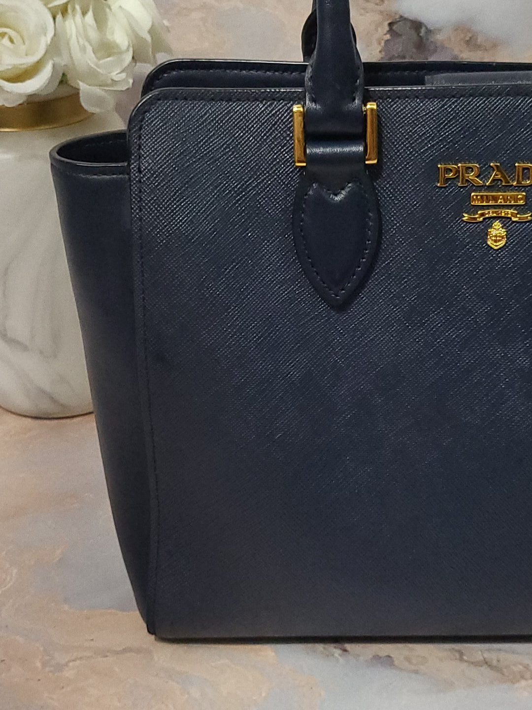 Prada Saffiano Galleria Tote Bag