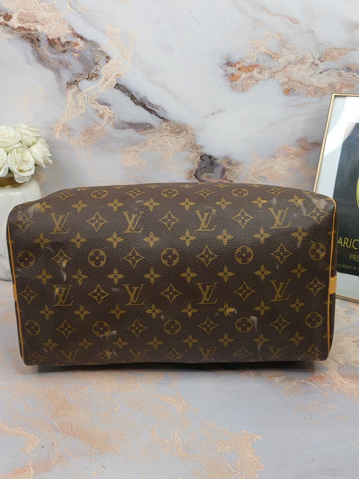 Louis Vuitton Monogram Speedy 35 Bandouliere