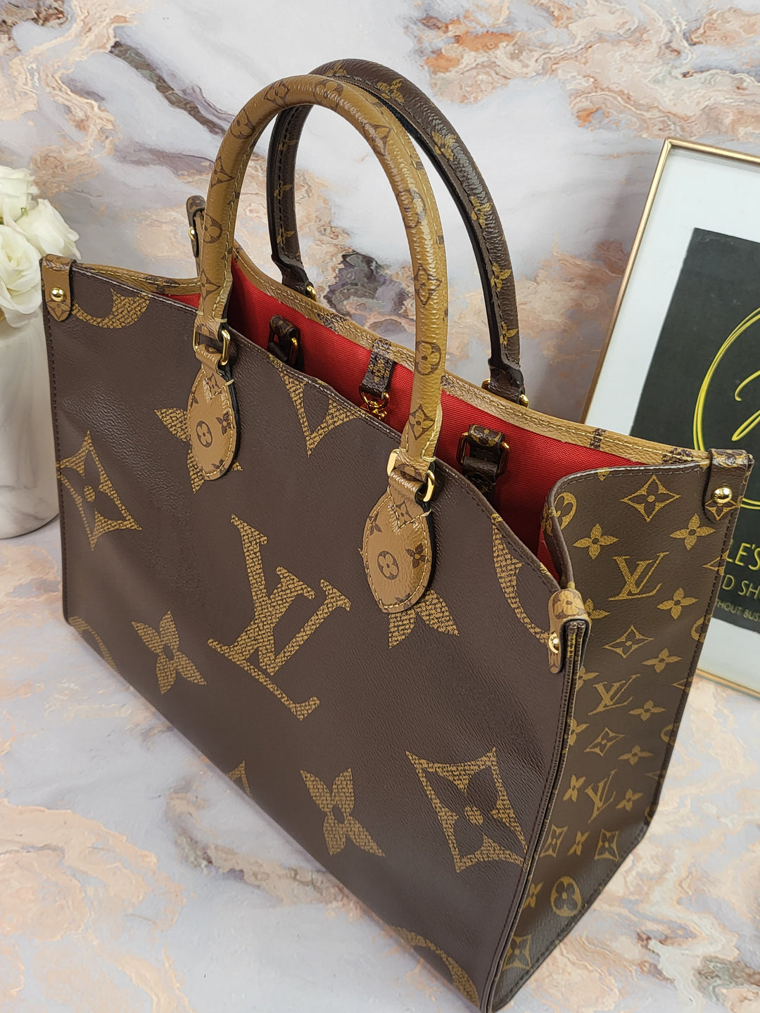 Louis Vuitton Reversed Monogram On The Go MM (OTG)