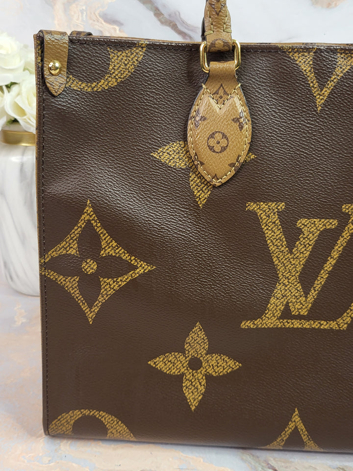 Louis Vuitton Reversed Monogram On The Go MM (OTG)