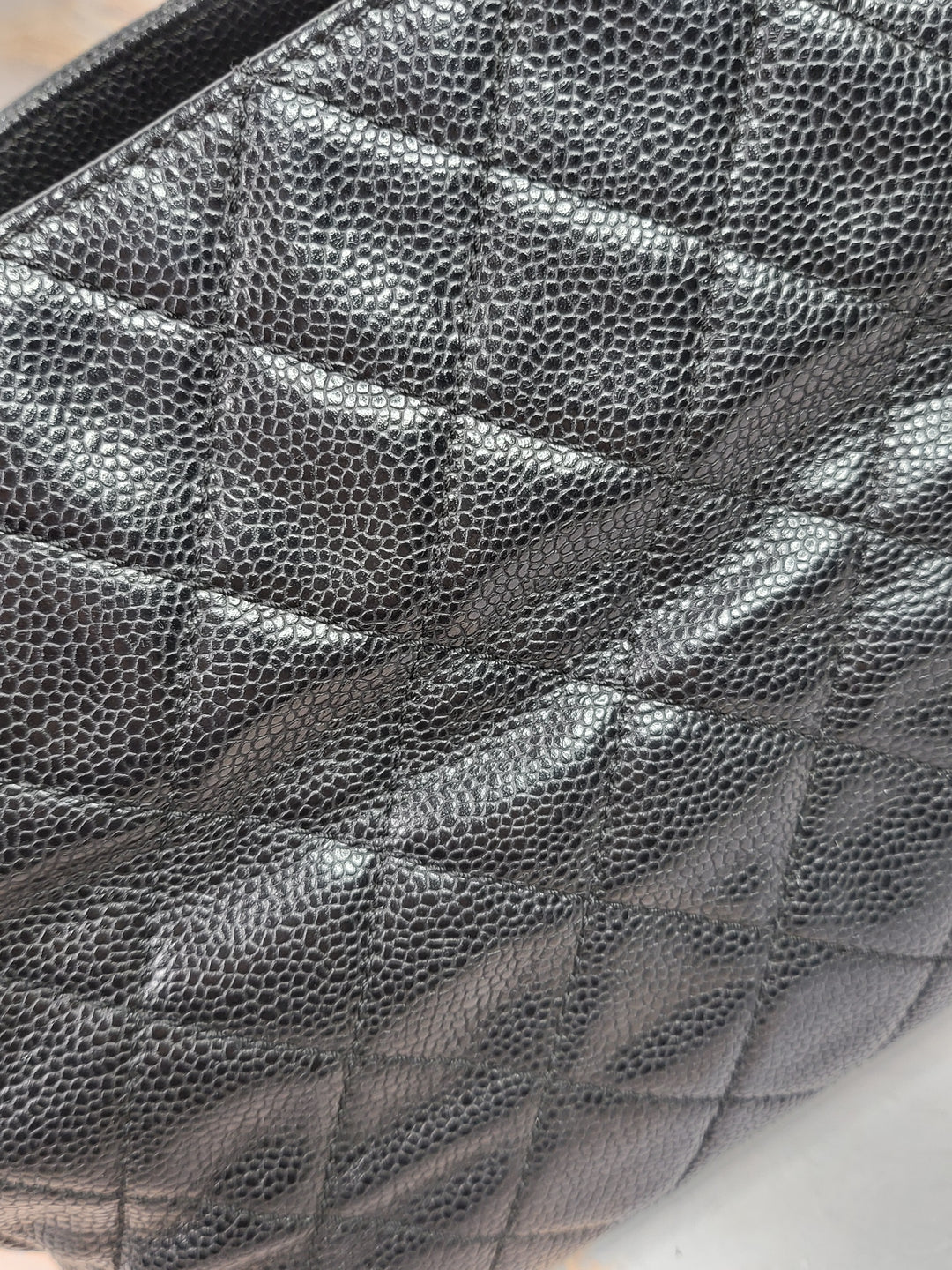 Chanel Caviar Petite Shopping Tote