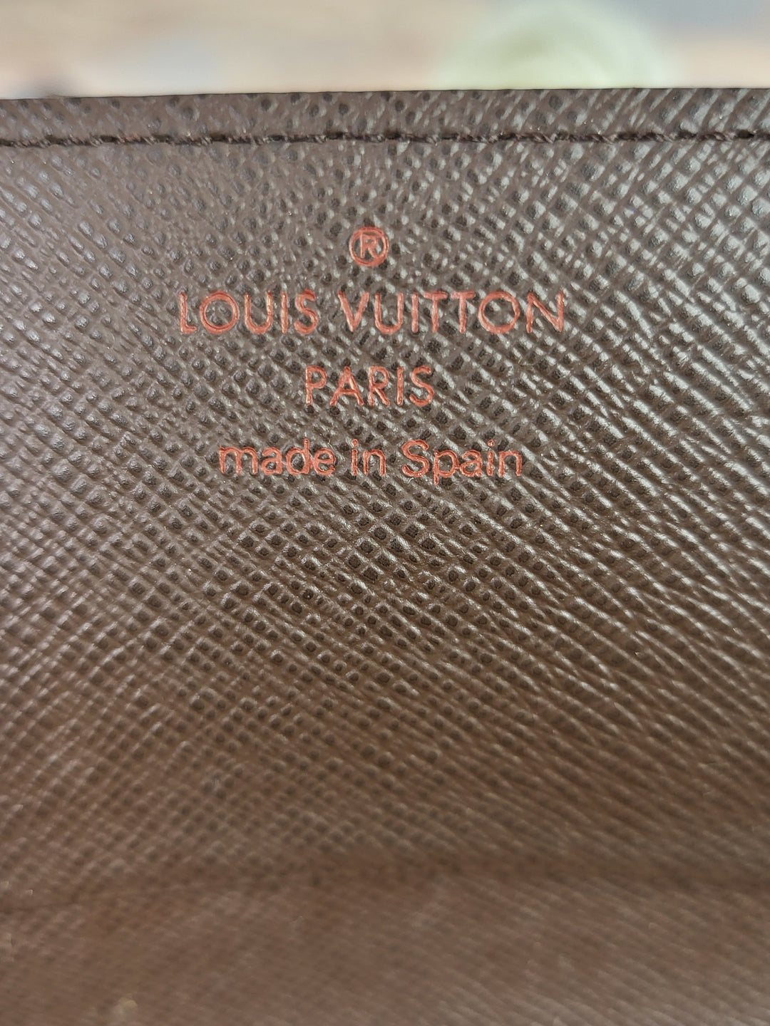 Louis Vuitton Damier Ebene Card Holder