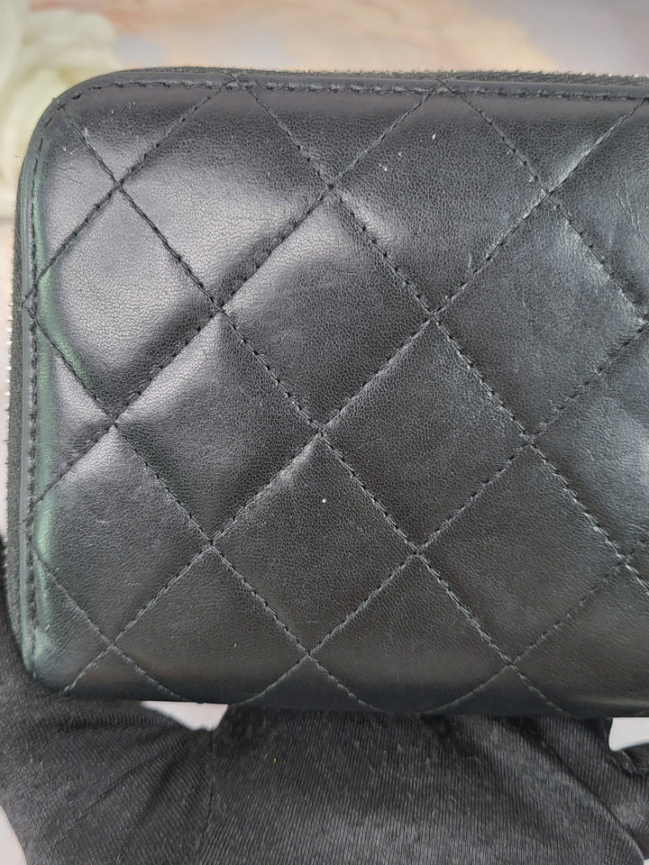 Chanel Lambskin Zippy Wallet