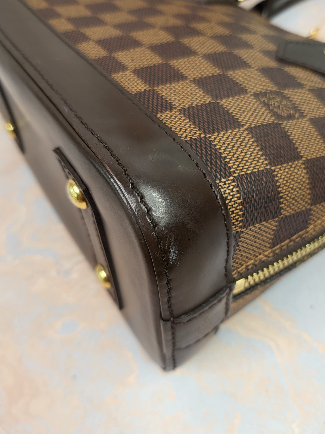 Louis Vuitton Damier Ebene Alma BB