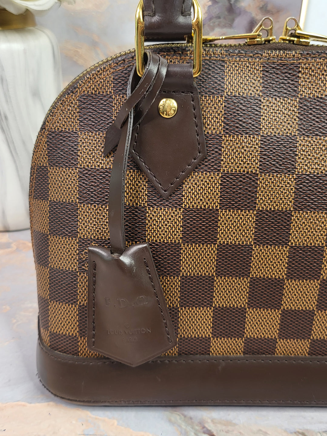 Louis Vuitton Damier Ebene Alma BB