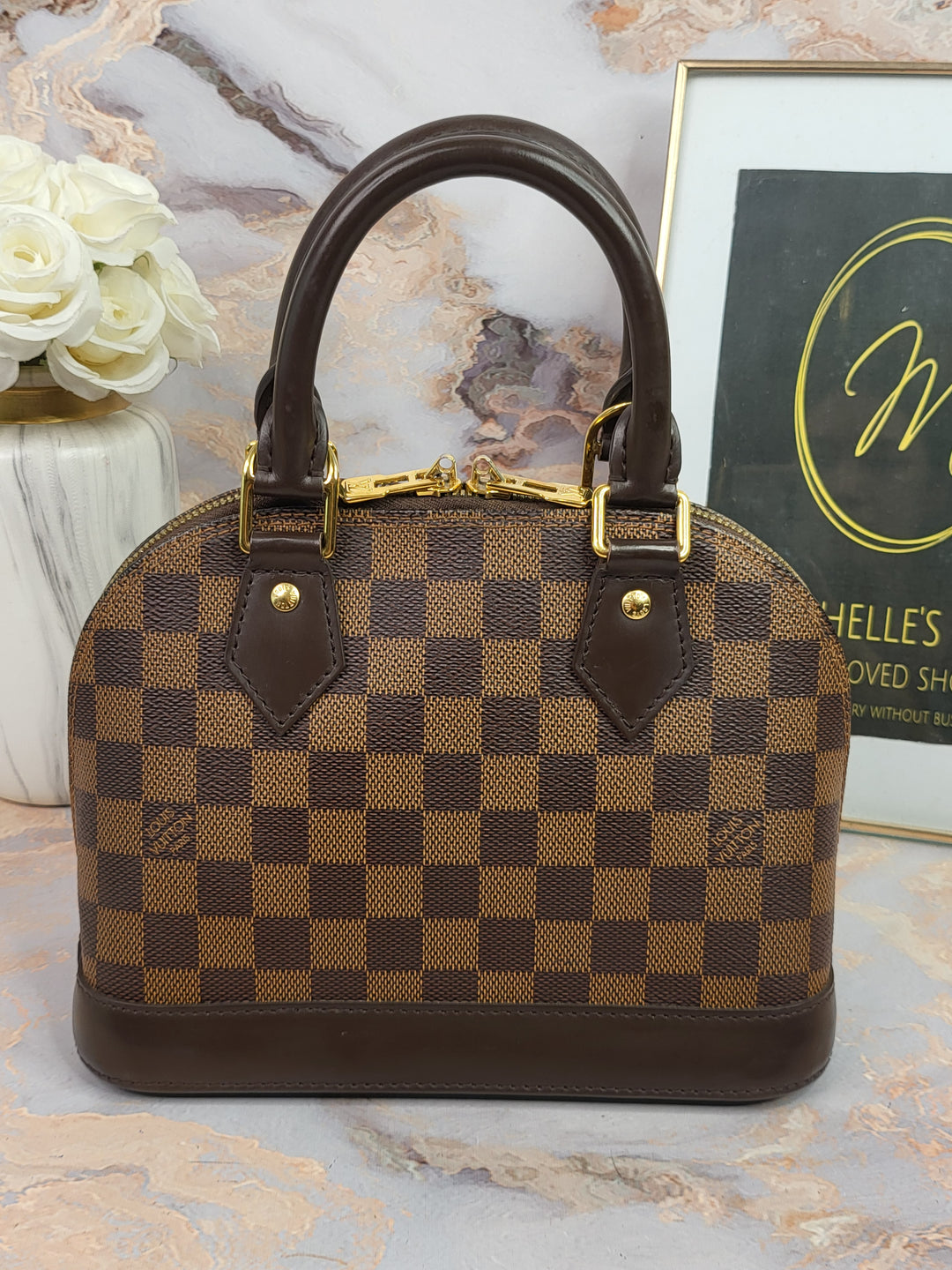 Louis Vuitton Damier Ebene Alma BB