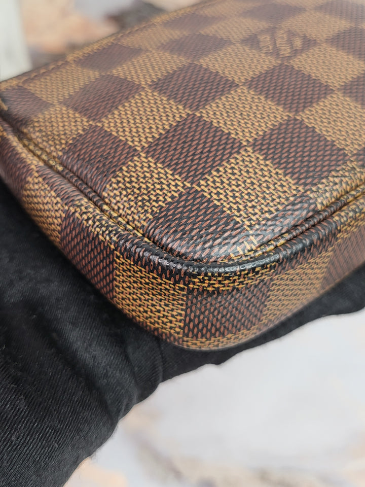 Louis Vuitton Damier Ebene Mini Pochette Accessories