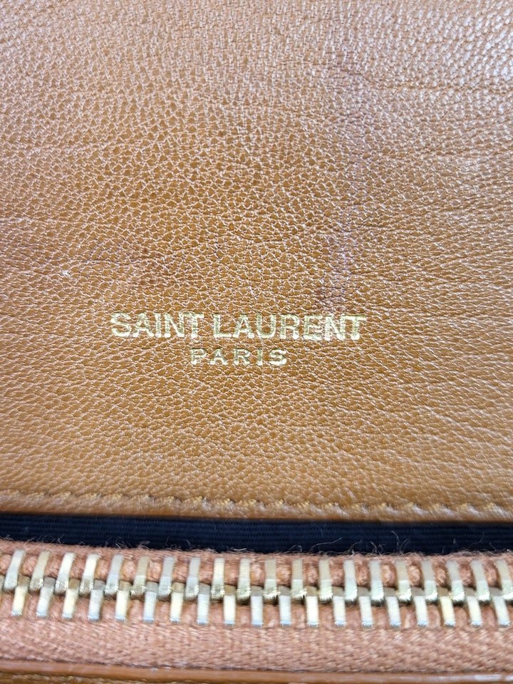 Saint Laurent Calfskin College Large