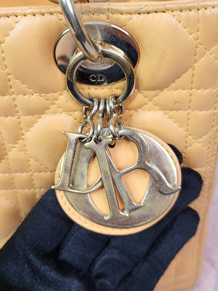 Dior Lambskin Medium Lady Dior