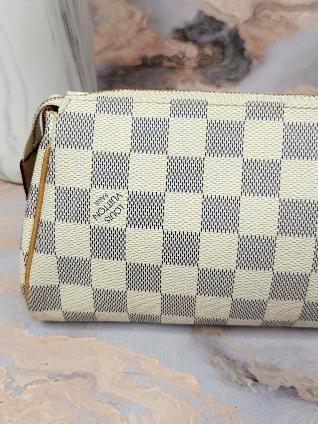 Louis Vuitton Damier Azur Eva Clutch