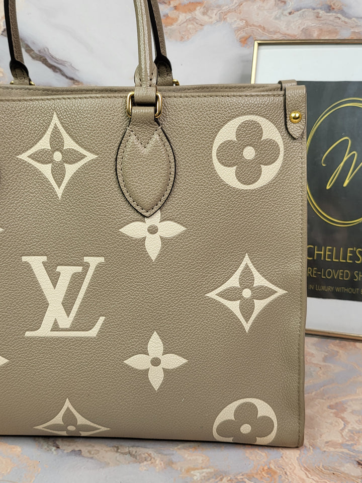 Louis Vuitton Monogram Giant Empreinte On The Go (OTG) MM