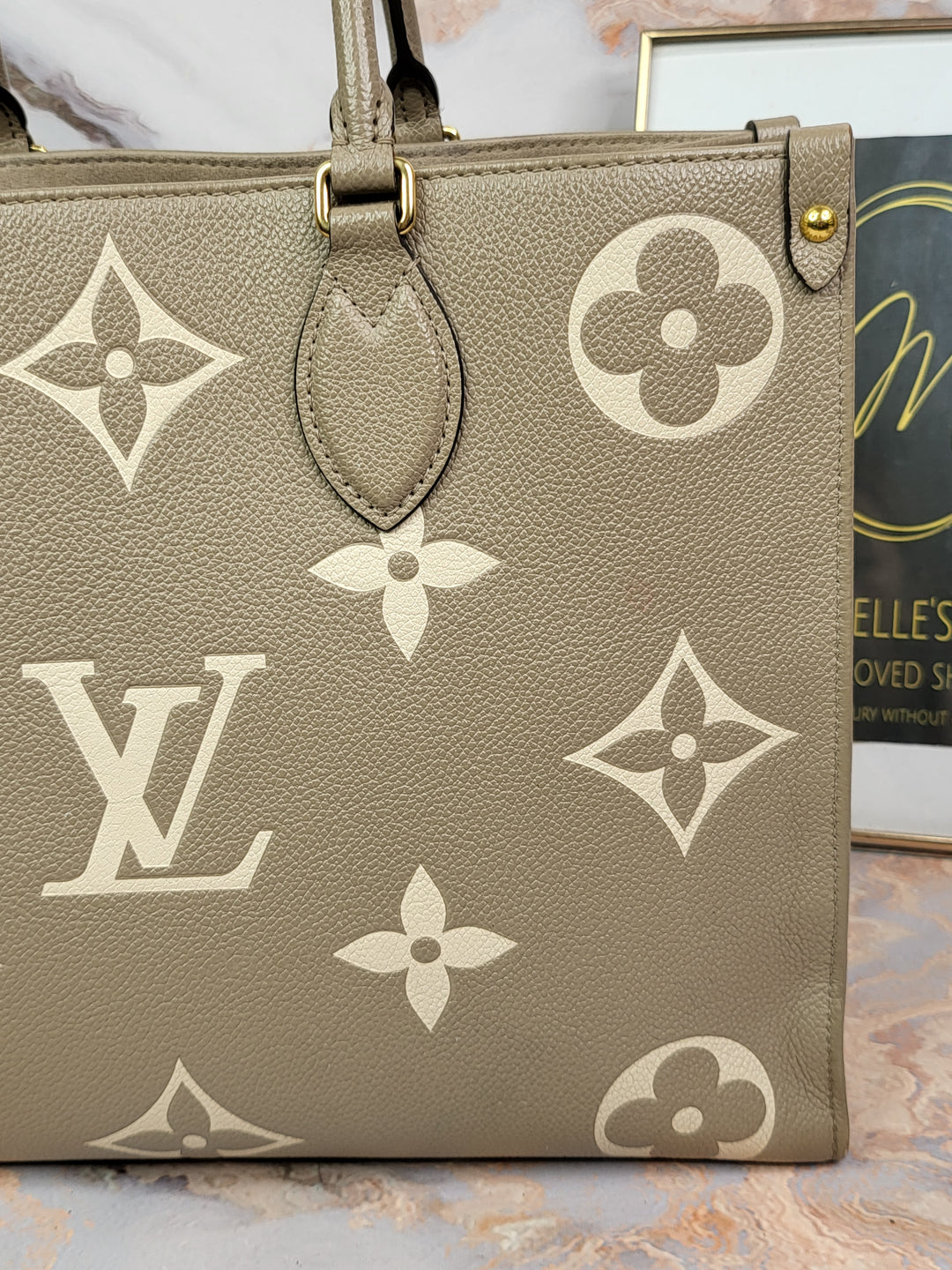 Louis Vuitton Monogram Giant Empreinte On The Go (OTG) MM