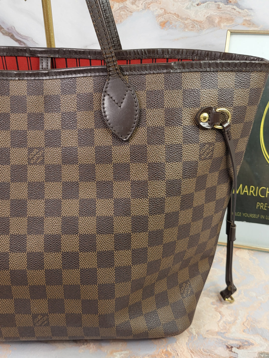 Louis Vuitton Damier Ebene Neverfull MM