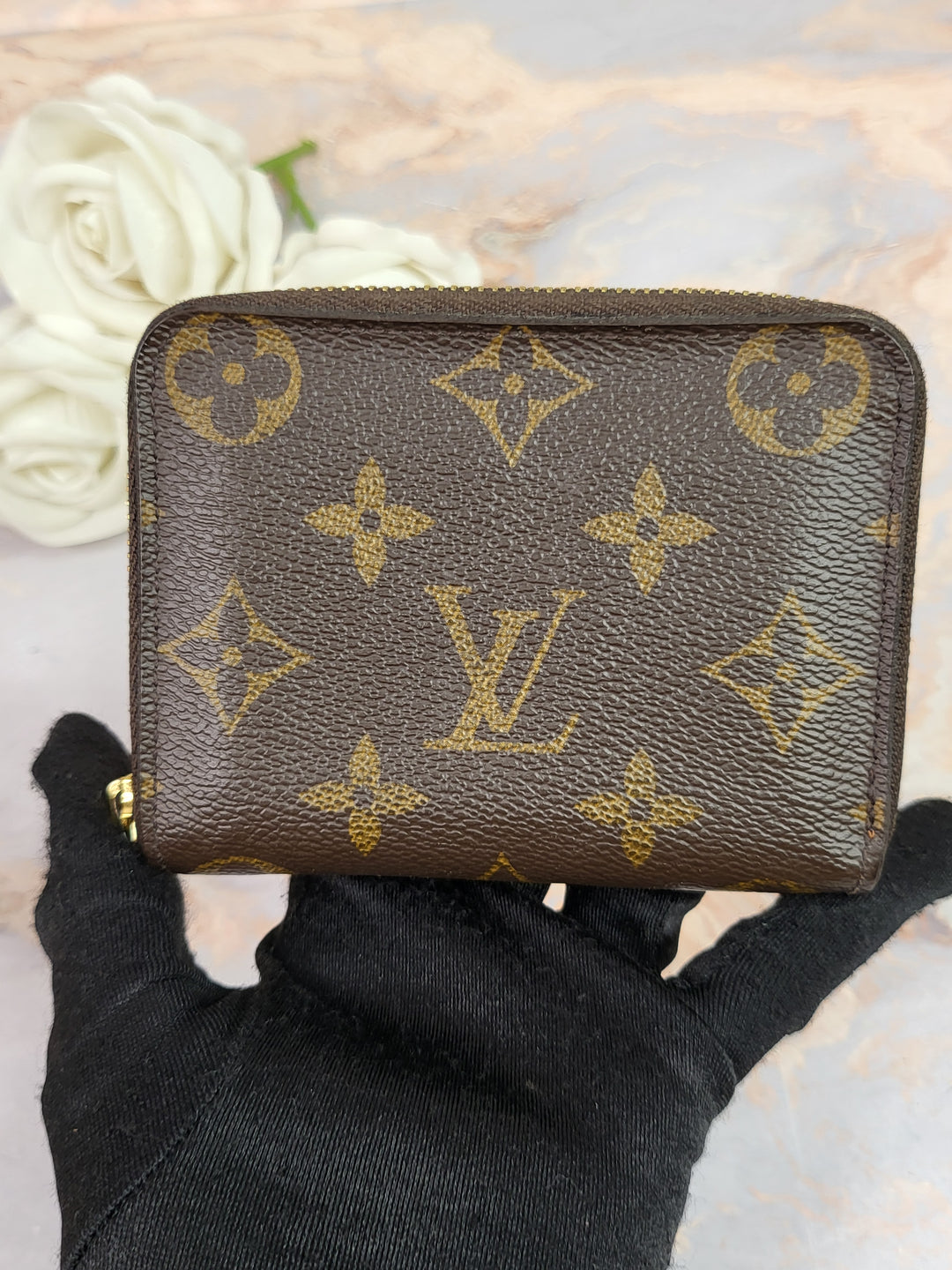 Louis Vuitton Monogram Zippy Coin Wallet