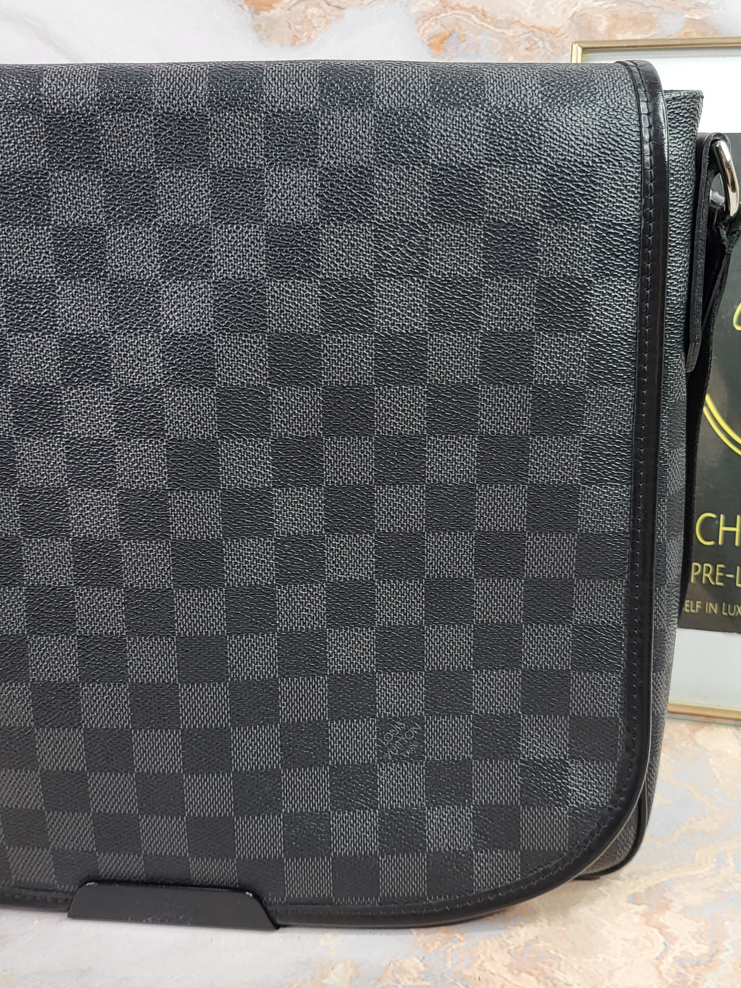 Louis Vuitton Damier Graphite District MM