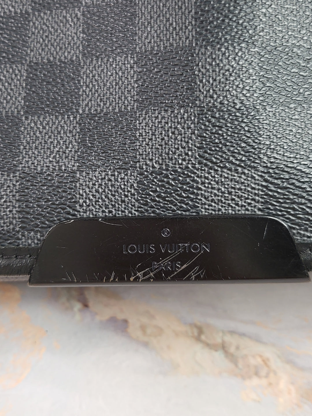 Louis Vuitton Damier Graphite District MM