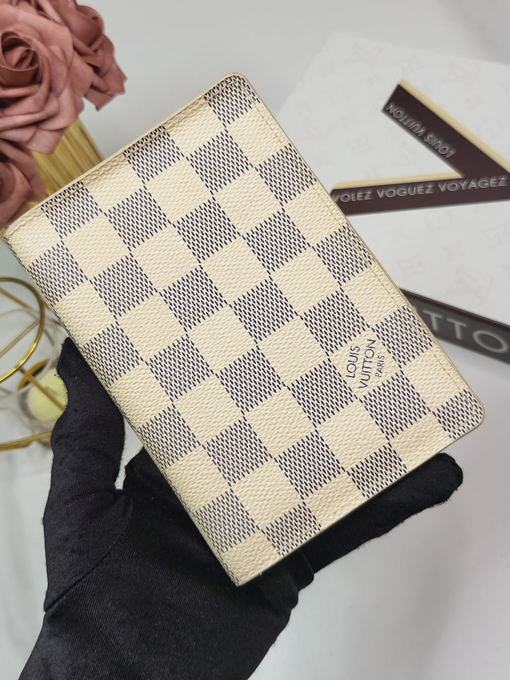 Louis Vuitton Damier Azur Passport Holder