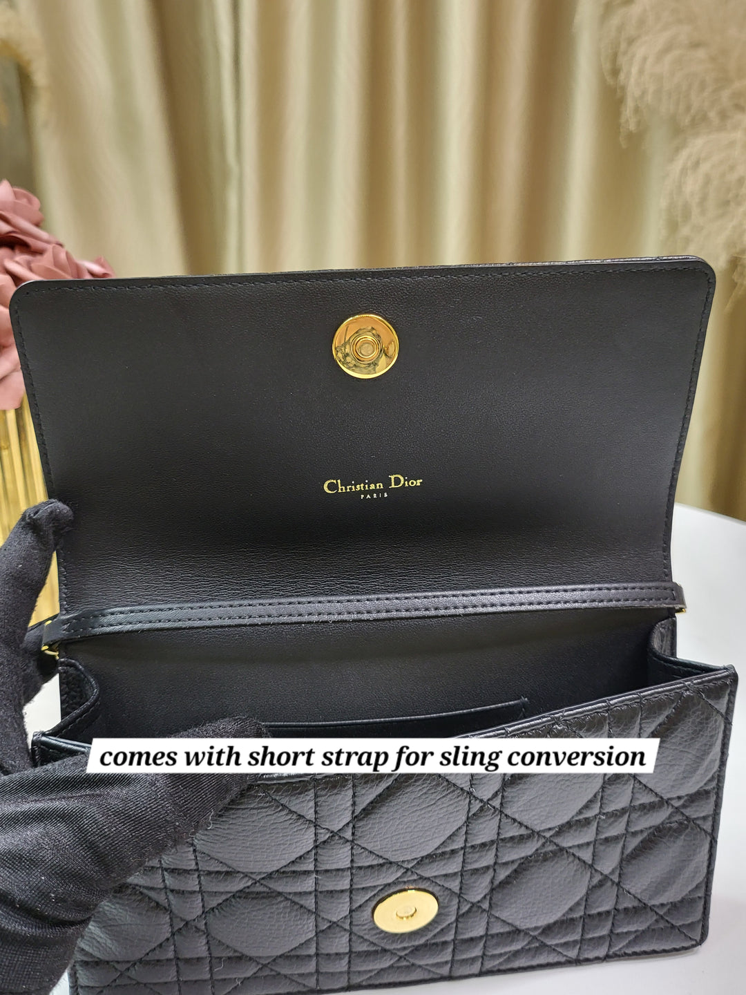 Christian Dior Caro Belt / Sling Pouch