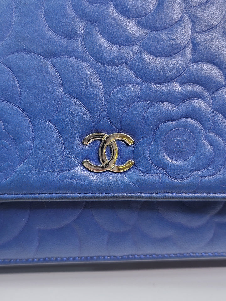 Chanel Camelia Wallet On Chain