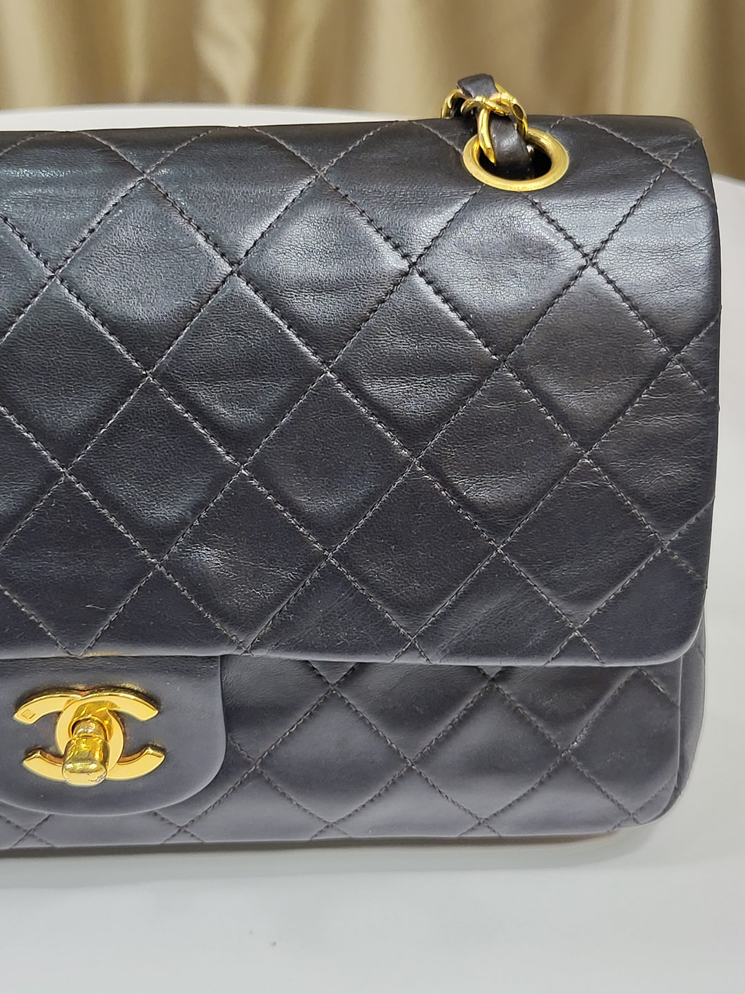 Chanel Lambskin Double Flap Medium