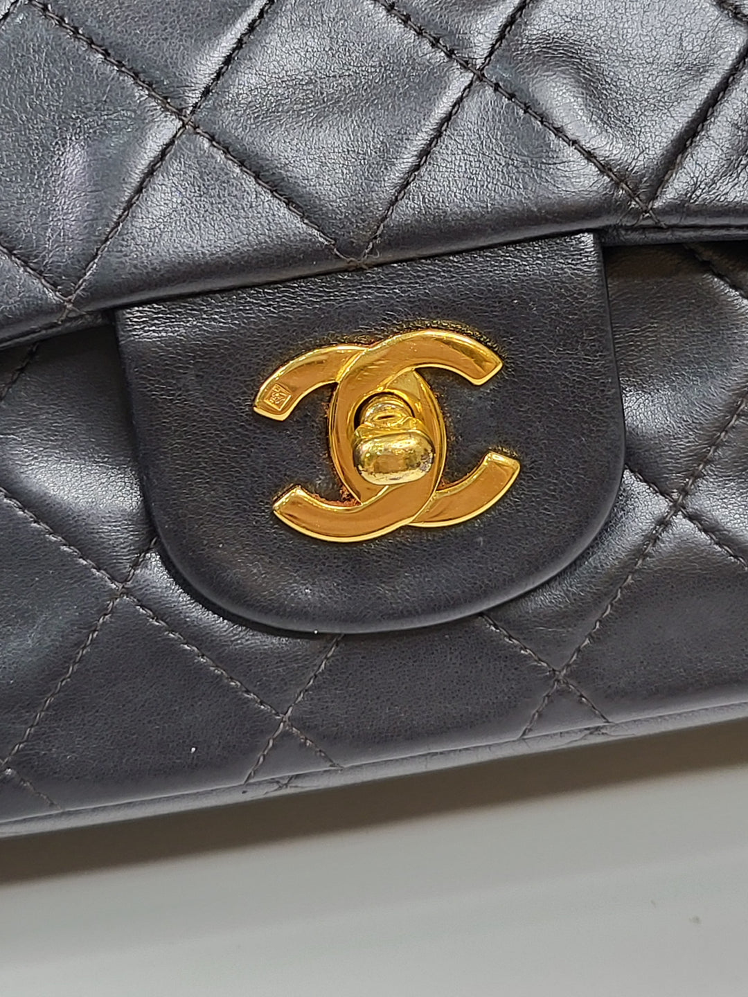 Chanel Lambskin Double Flap Medium