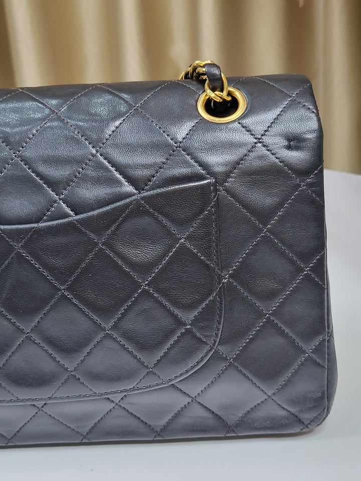 Chanel Lambskin Double Flap Medium