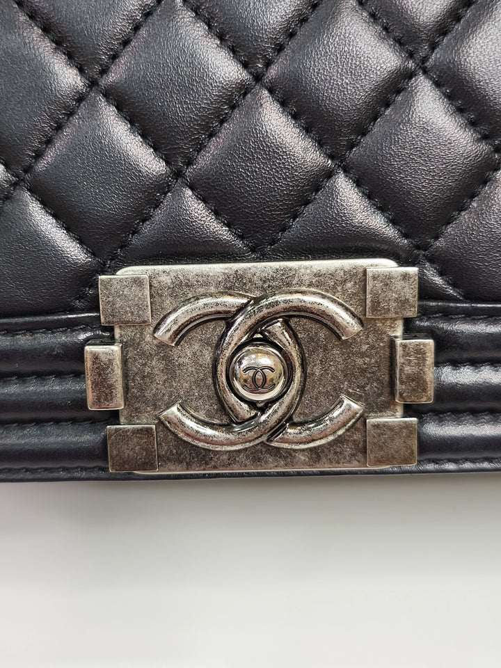 Chanel Lambskin Leboy Old Medium