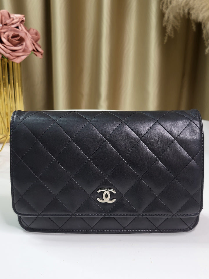 Chanel Lambskin Wallet On Chain