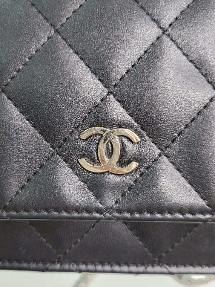 Chanel Lambskin Wallet On Chain