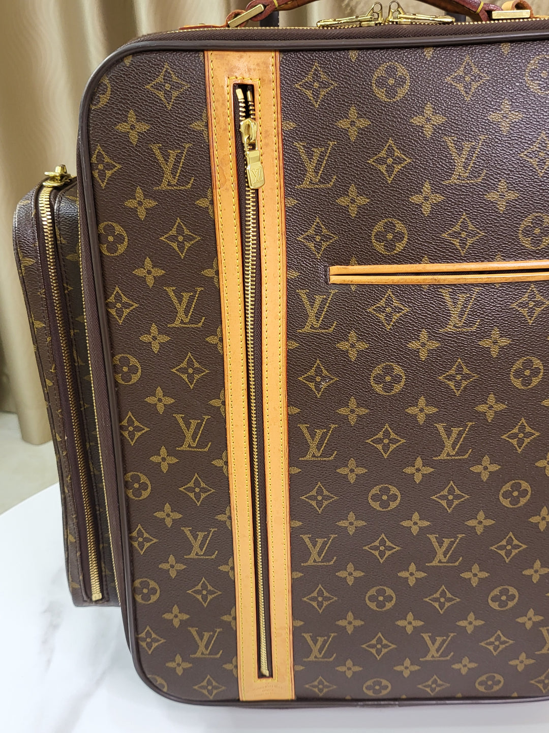 Louis Vuitton Monogram Bosphore 45 Carry-On Suitcase