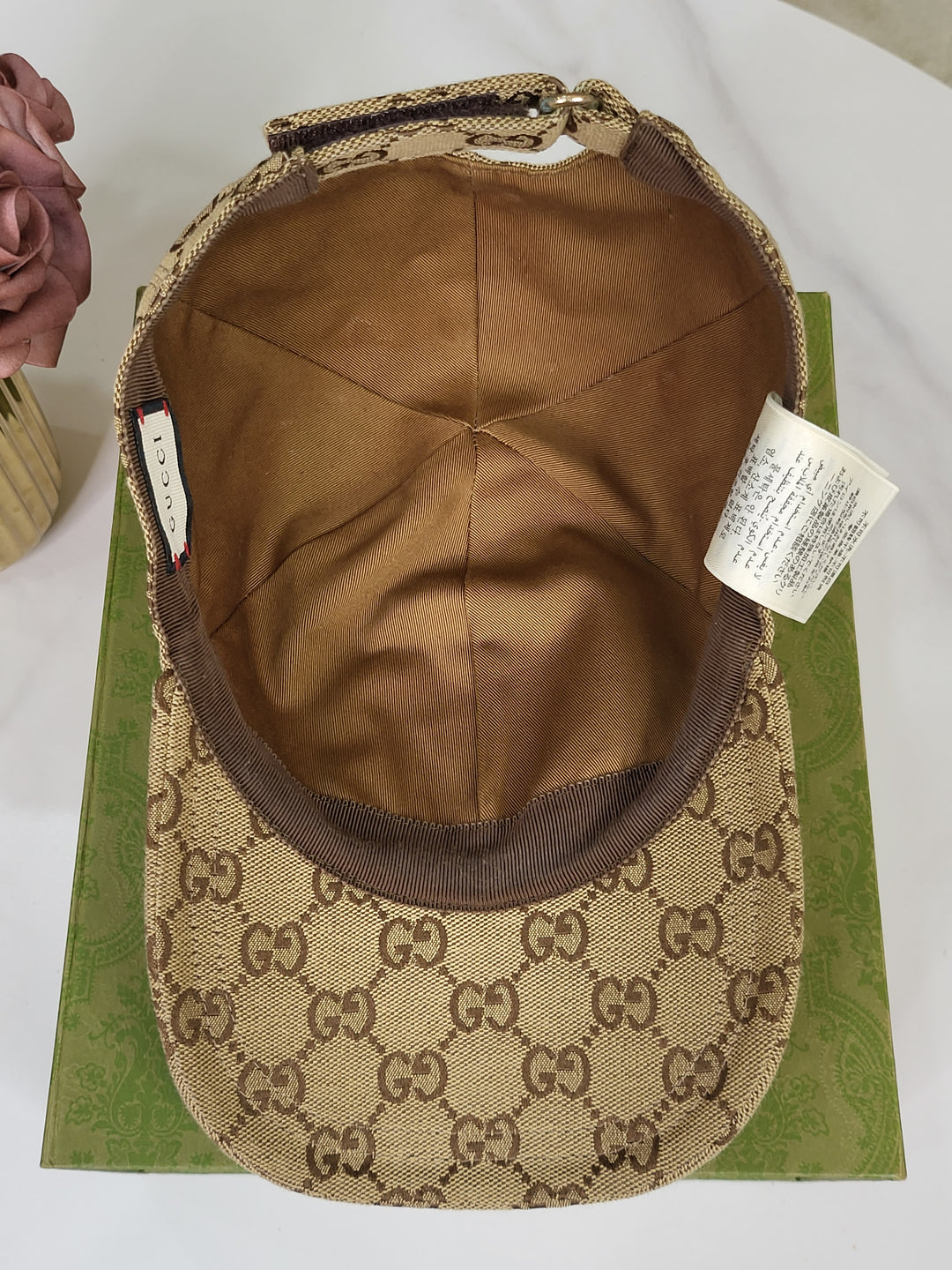 Gucci GG Canvas Baseball Cap #M (58cm)