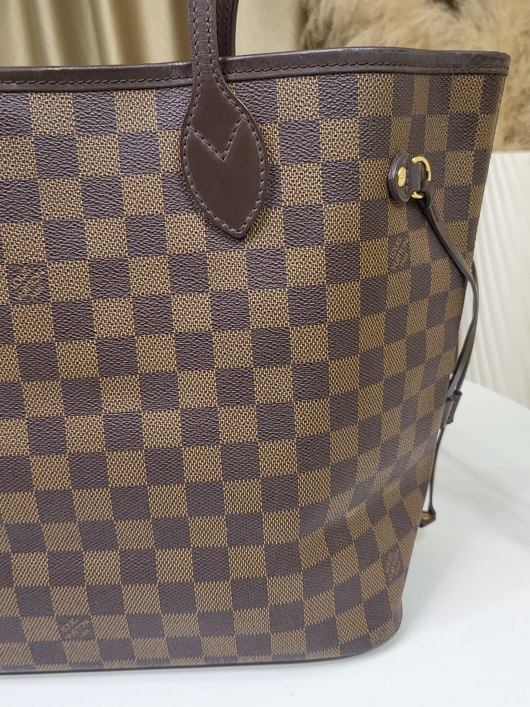 Louis Vuitton Damier Ebene Neverfull MM