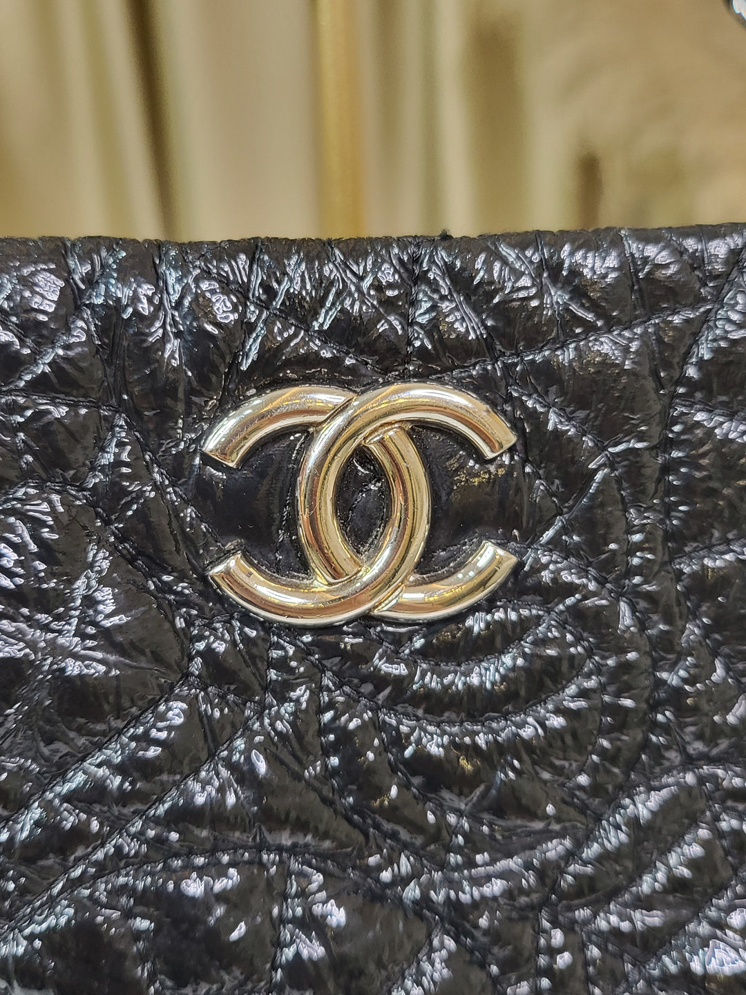 Chanel Vinyl Edge Tote Bag