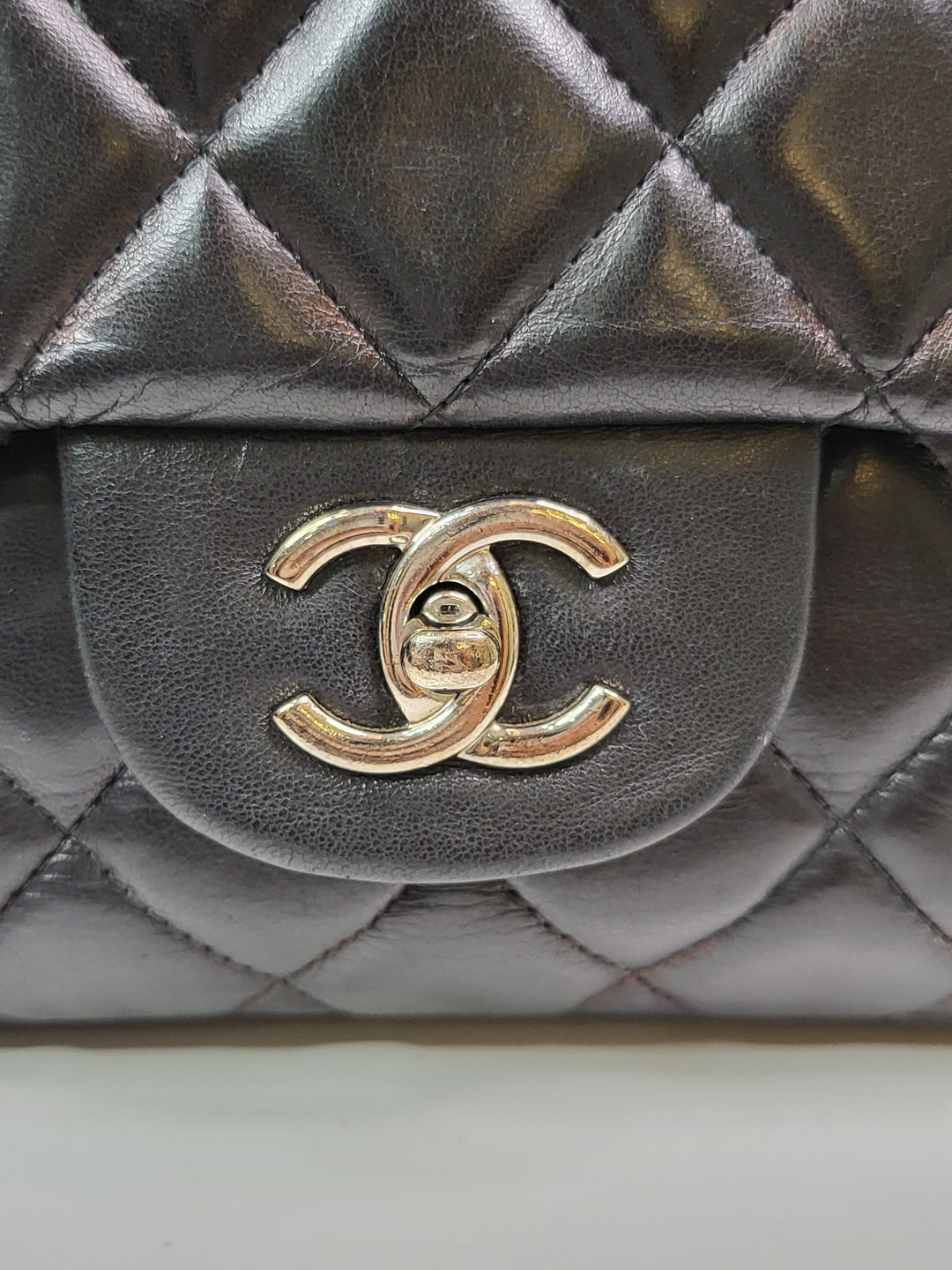 Chanel Lambskin Single Flap Jumbo SHW