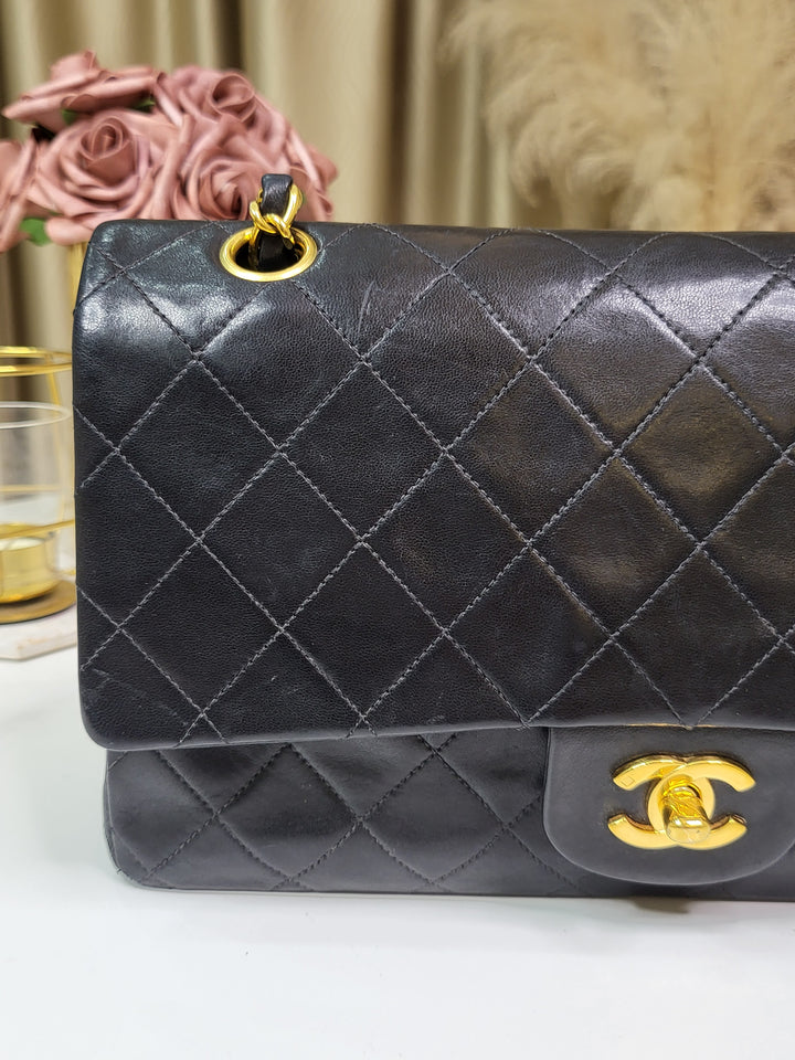 Chanel Lambskin Double Flap Medium