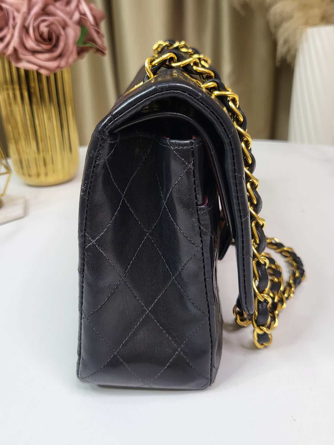 Chanel Lambskin Double Flap Medium